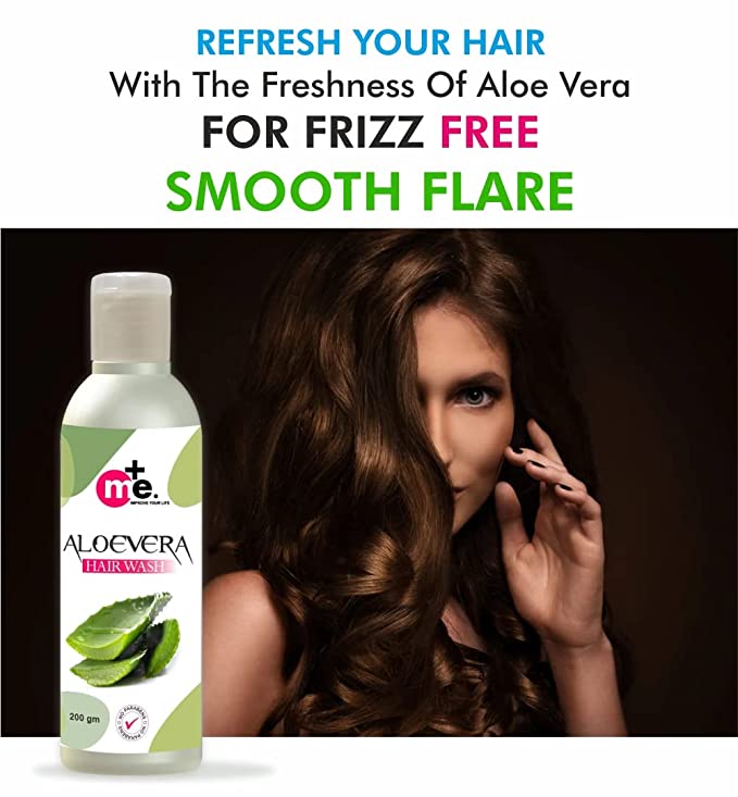 Aloevera Hair Wash | Natural For Silky & Shiny Hair for Healthy Hair