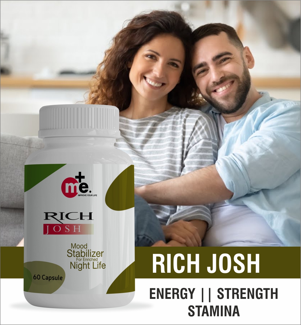Rich Josh Cap Enhance Power and Boost Energy | Boost Immunity and Rejuvenates Mind,Body.