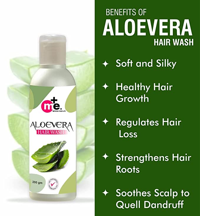 Aloevera Hair Wash | Natural For Silky & Shiny Hair for Healthy Hair