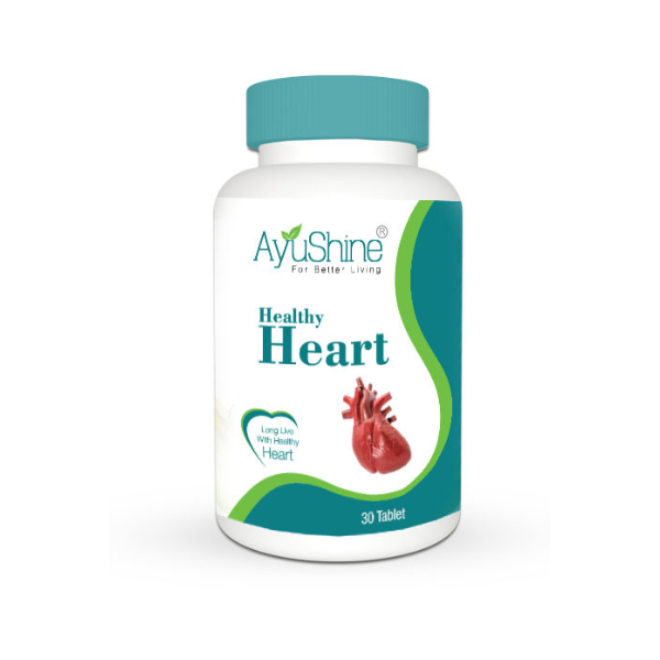ayushine healthy heart tab | Balance Cholesterol Level | Good For Healthy Heart And Blood Circulation