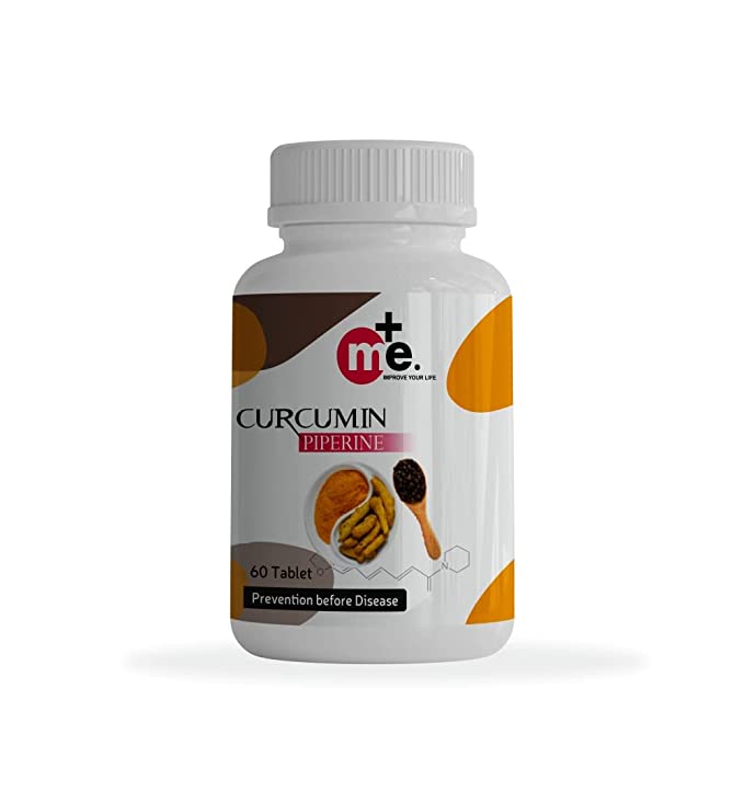 Curcumin Piperine | Anti inflammatory | Glow Skin | Curcumin Turmeric extract | For Healthy Joints