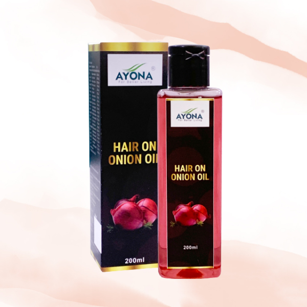 Ayona onion oil | Hair Fall Control & Helps Promote Hair Growth