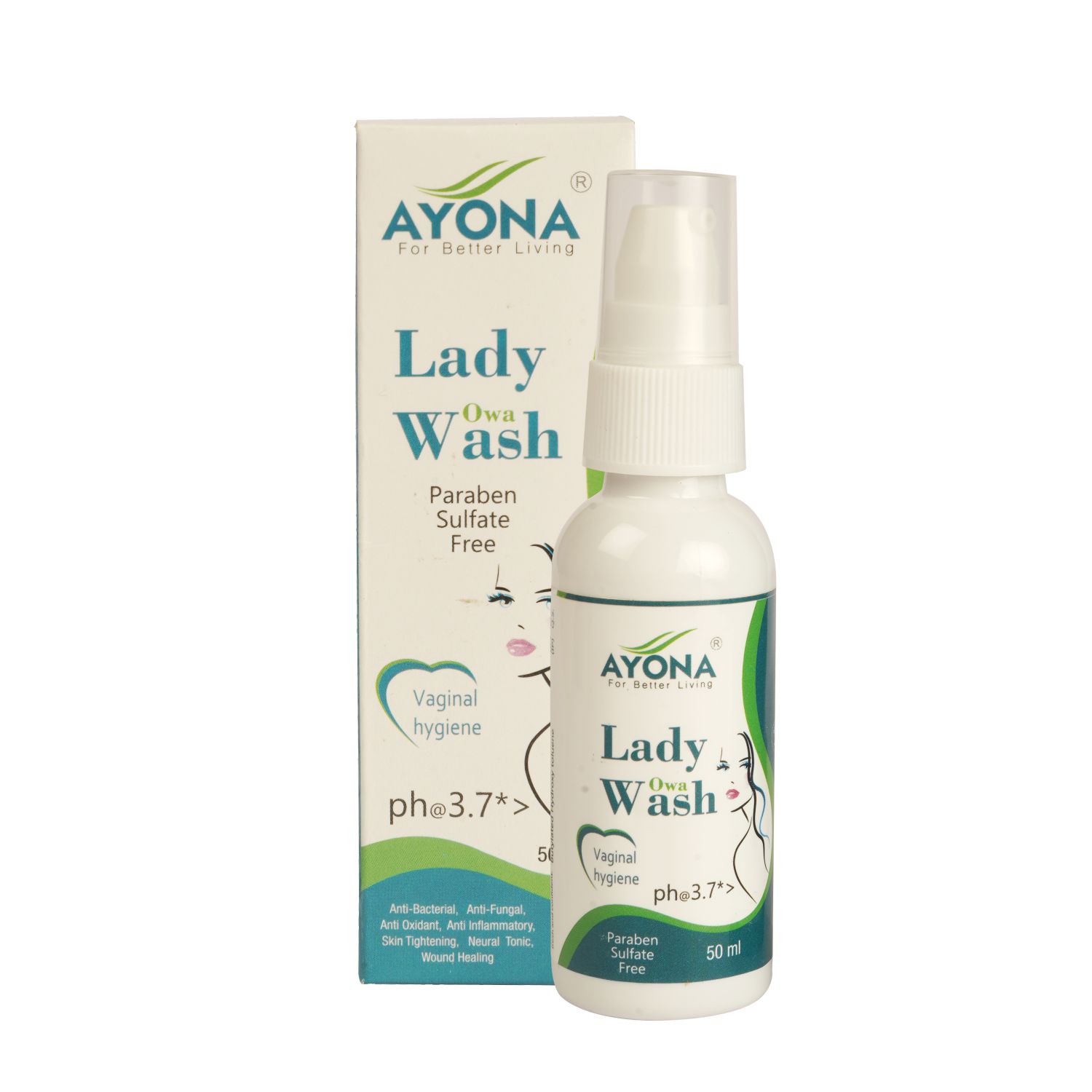 ayona lady wash |Natural Intimate Wash For Women | pH Balanced | Ayurvedic Daily Hygiene Wash