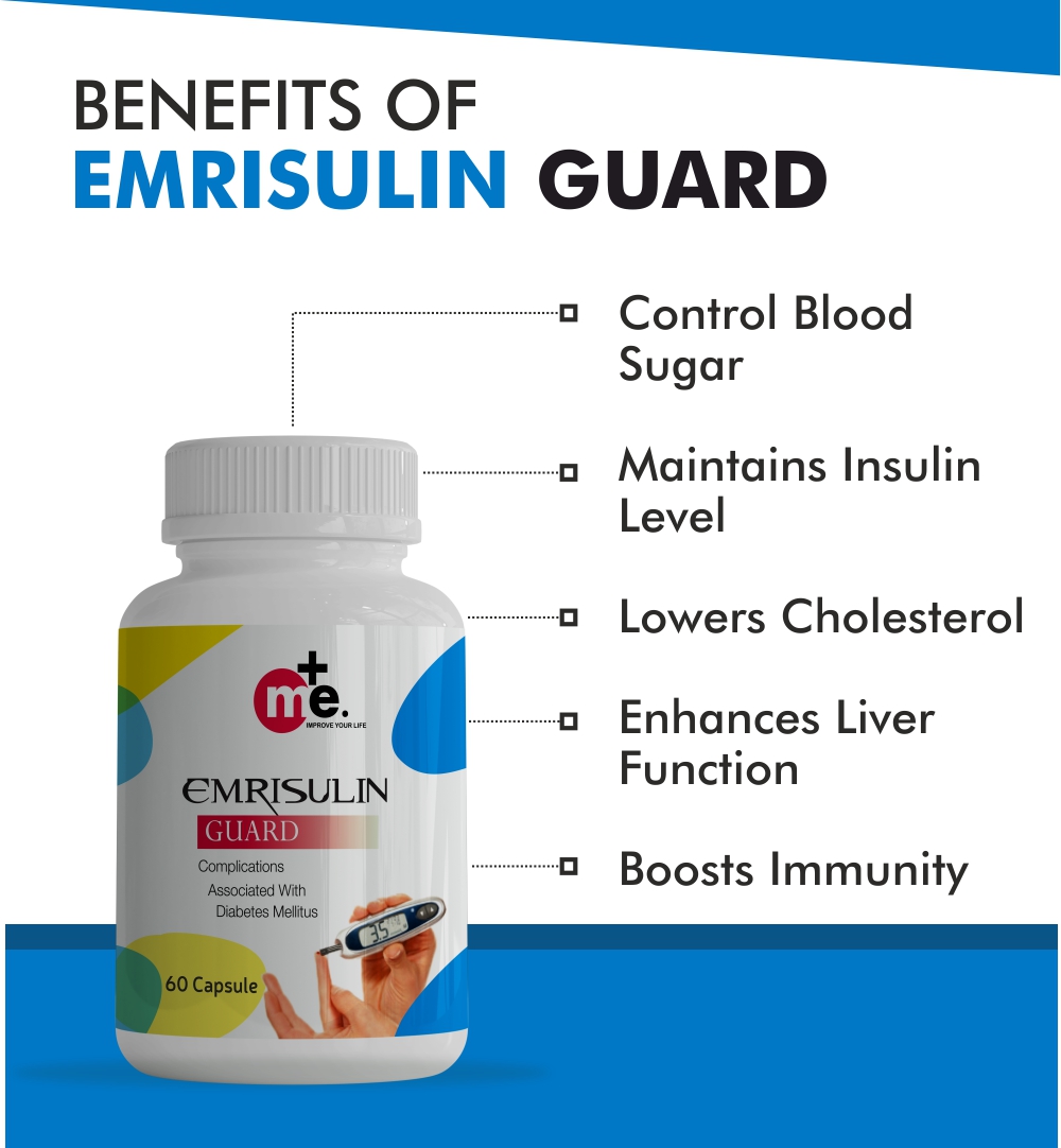 Plus Me Emrisulin Guard control Blood Sugar & Boost Immunity